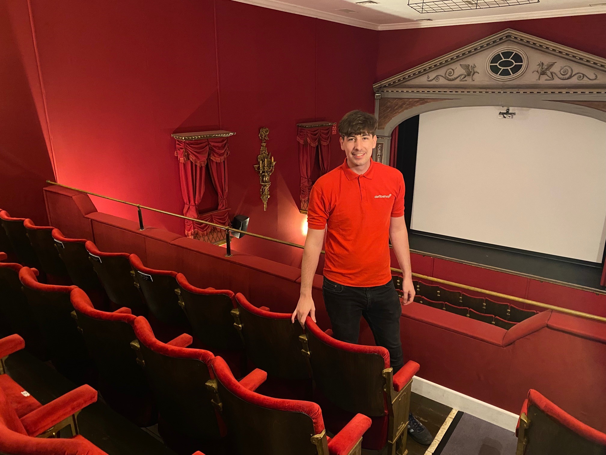 Rose Hill Theatre Donated Defib 2
